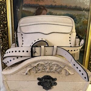 Rebecca Minkoff Beige Crossbody Bag
